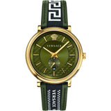 Versace V-Circle Green - Watches & Crystals