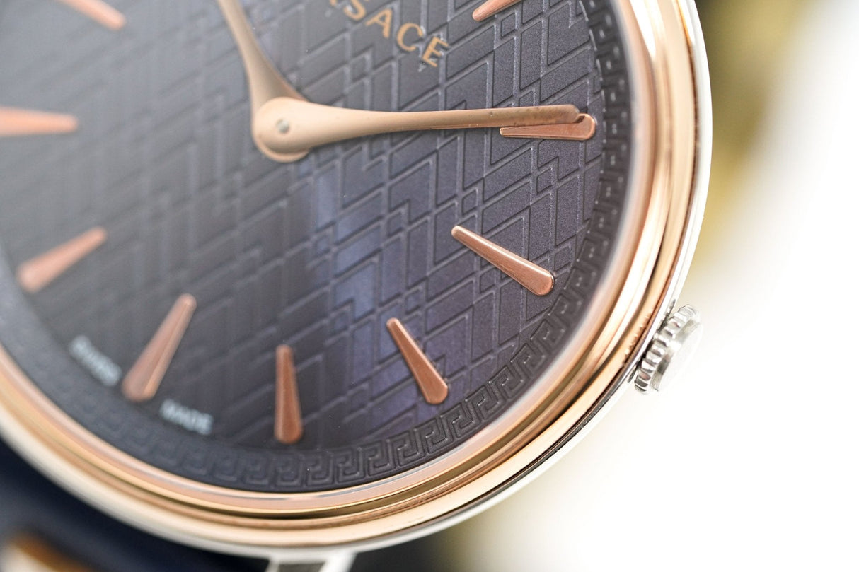 Versace V-Circle Manifesto Love Edition Navy VBP090017 - Watches & Crystals