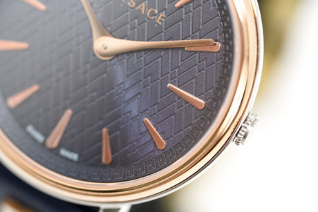 Versace V-Circle Manifesto Love Edition Navy VBP090017 - Watches & Crystals