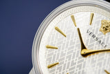 Versace V-Circle Manifesto Power Edition Two-Tone Silver VBP110017 - Watches & Crystals