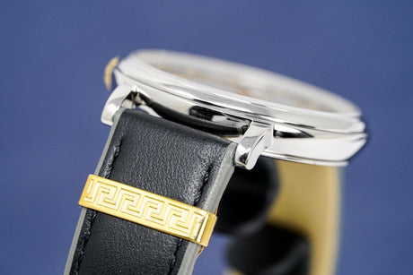 Versace V-Circle Manifesto Power Edition Two-Tone Silver VBP110017 - Watches & Crystals