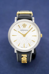 Versace V-Circle Manifesto Power Edition Two-Tone Silver VBP110017 - Watches & Crystals