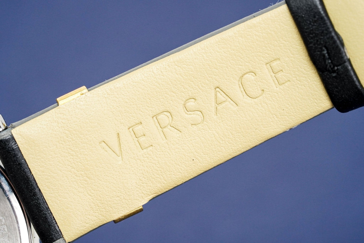 Versace V-Circle Manifesto Power Edition Two-Tone Silver VBP110017 - Watches & Crystals