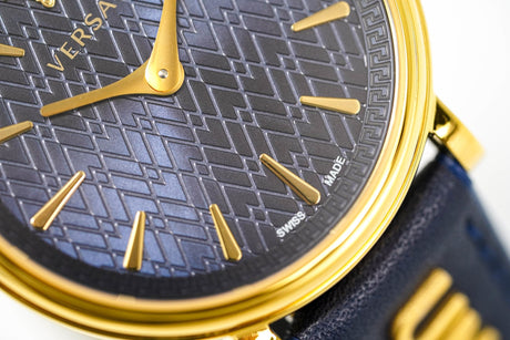 Versace V-Circle Manifesto 'UNIfied' Edition Navy VBP030017 - Watches & Crystals