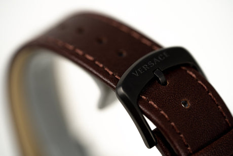 Versace V-Circle Small Seconds IP Black - Watches & Crystals