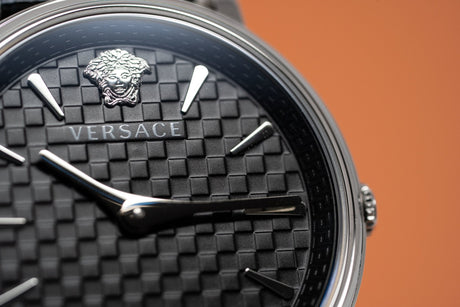 Versace V-Circle Stainless Steel - Watches & Crystals