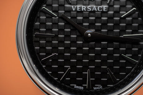 Versace V-Circle Stainless Steel - Watches & Crystals