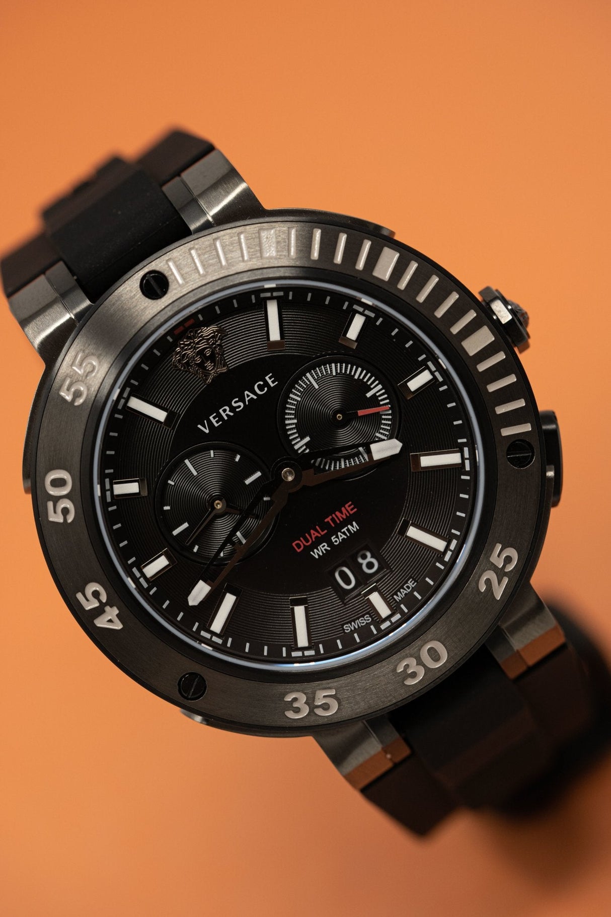 Versace V-Extreme GMT Black - Watches & Crystals