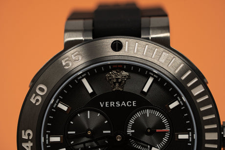 Versace V-Extreme GMT Black - Watches & Crystals