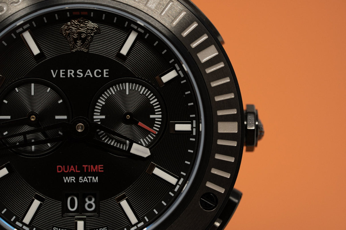 Versace V-Extreme GMT Black - Watches & Crystals