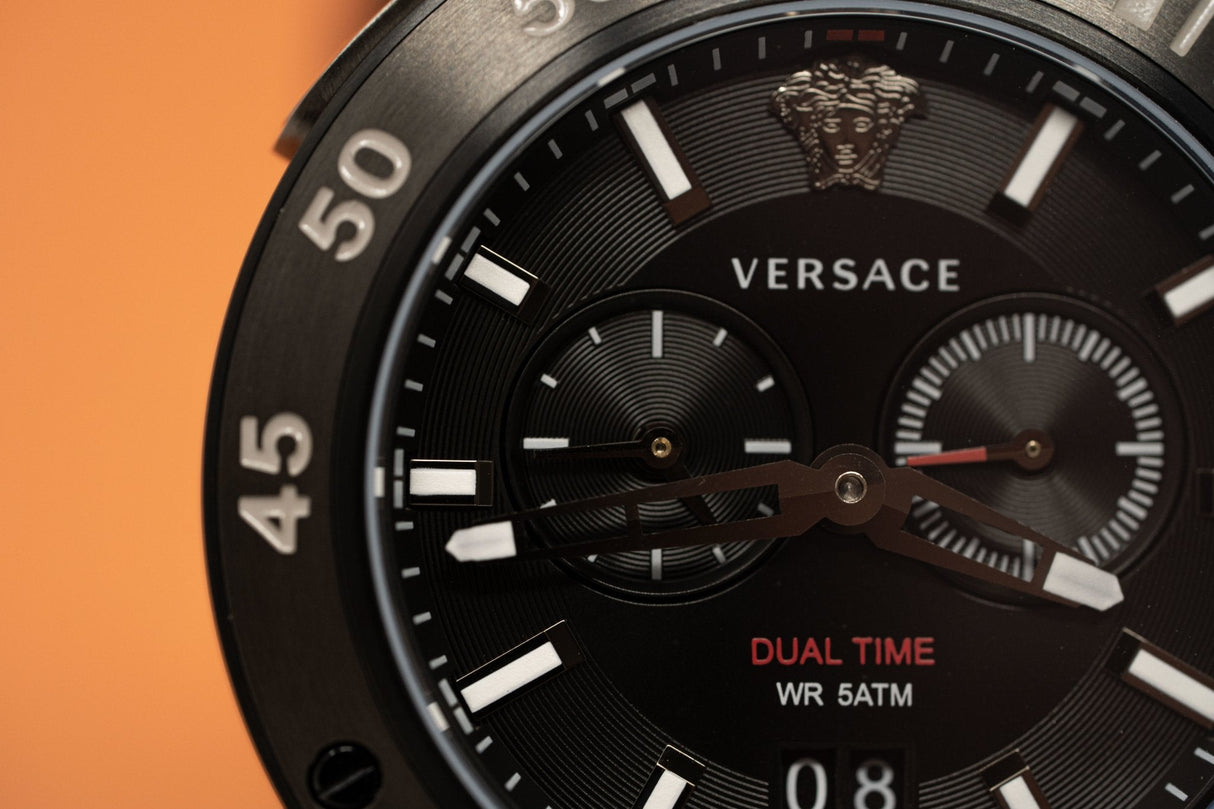 Versace V-Extreme GMT Black - Watches & Crystals