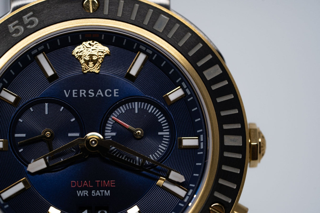 Versace V-Extreme GMT Blue - Watches & Crystals