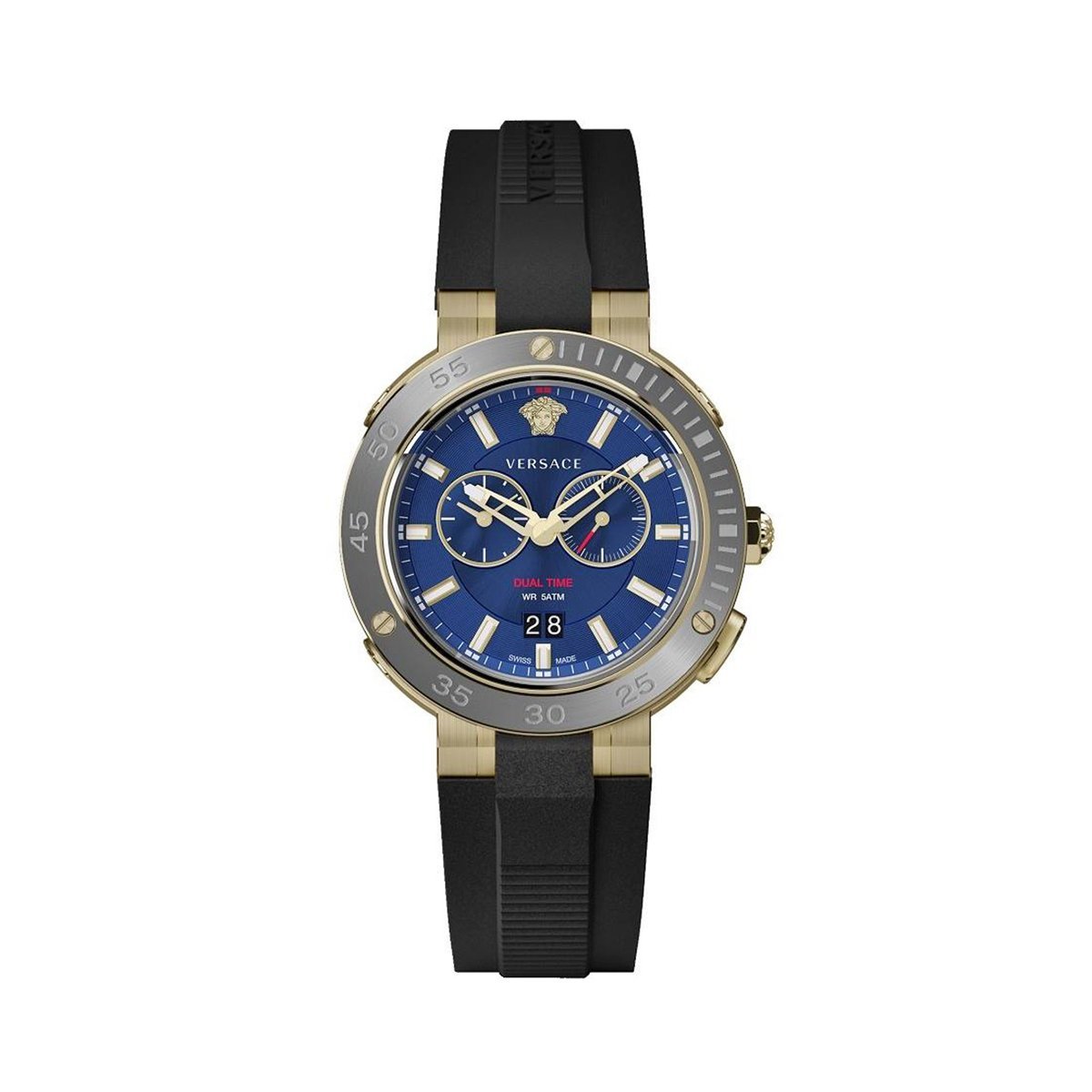 Versace V-Extreme GMT Blue - Watches & Crystals