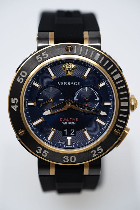 Versace V-Extreme GMT Blue - Watches & Crystals
