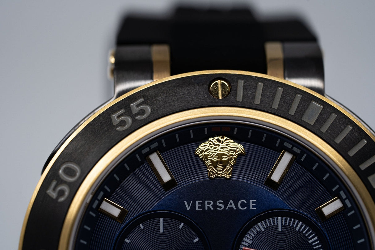 Versace V-Extreme GMT Blue - Watches & Crystals