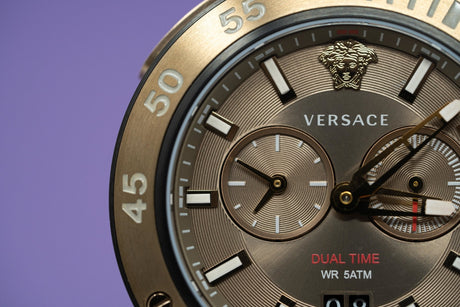 Versace V-Extreme GMT Brown - Watches & Crystals