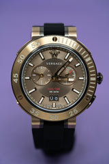 Versace V-Extreme GMT Brown - Watches & Crystals