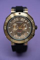 Versace V-Extreme GMT Brown - Watches & Crystals