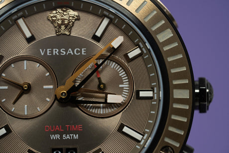 Versace V-Extreme GMT Brown - Watches & Crystals