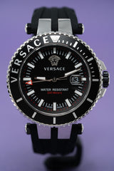 Versace V-Race Diver Black - Watches & Crystals