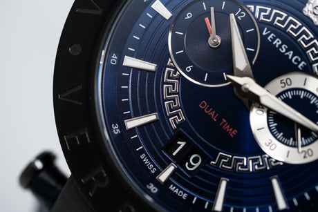 Versace V-Race GMT Blue - Watches & Crystals