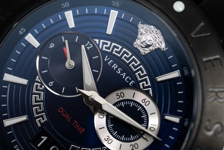 Versace V-Race GMT Blue - Watches & Crystals