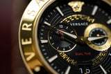 Versace V-Race GMT IP Gold - Watches & Crystals