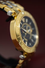 Versace V-Race GMT IP Gold - Watches & Crystals