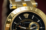Versace V-Race GMT IP Gold - Watches & Crystals
