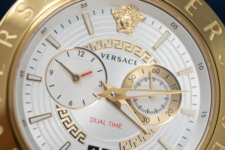Versace V-Race GMT White - Watches & Crystals