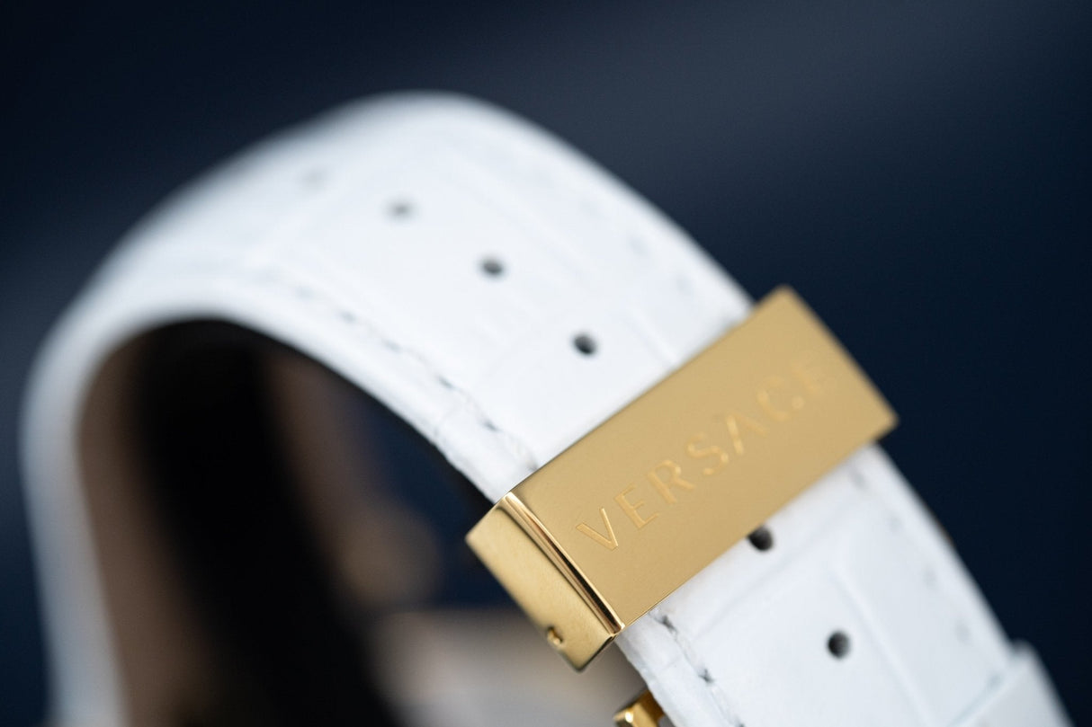 Versace V-Race GMT White - Watches & Crystals