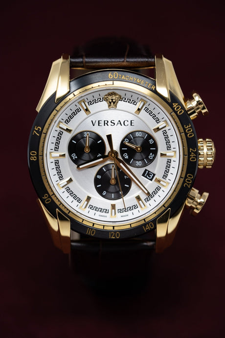 Versace V-Ray Chronograph IP Gold - Watches & Crystals