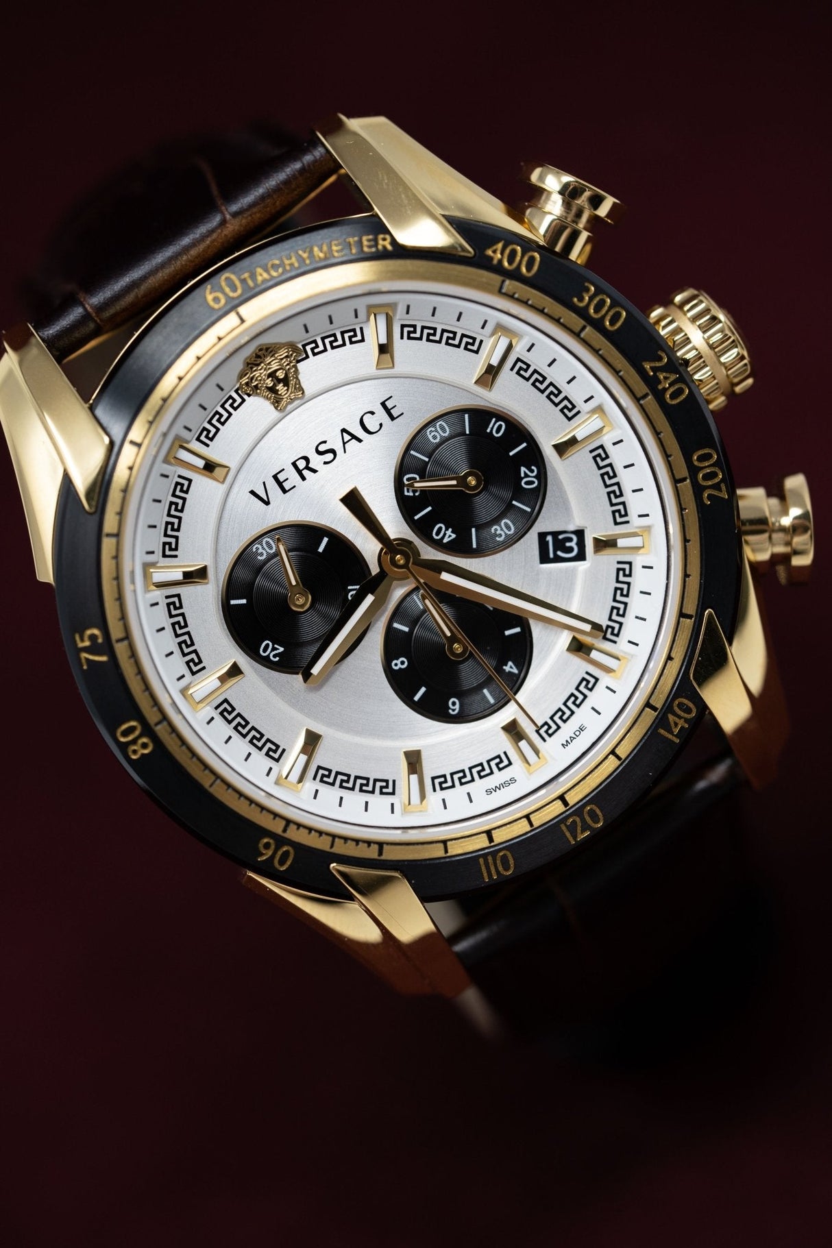 Versace V-Ray Chronograph IP Gold - Watches & Crystals