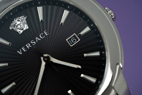 Versace V-Urban Date Black - Watches & Crystals