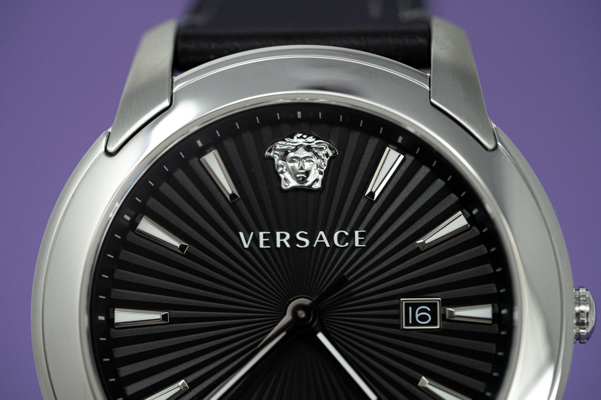 Versace V-Urban Date Black - Watches & Crystals