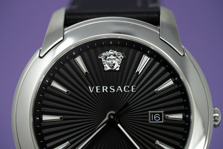 Versace V-Urban Date Black - Watches & Crystals