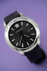 Versace V-Urban Date Black - Watches & Crystals