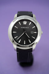 Versace V-Urban Date Black - Watches & Crystals