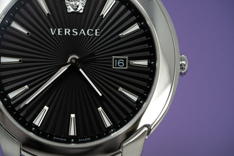 Versace V-Urban Date Black - Watches & Crystals