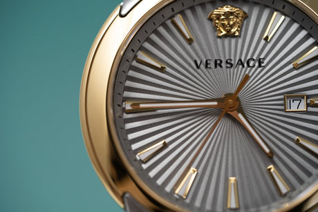 Versace V-Urban Date Silver - Watches & Crystals