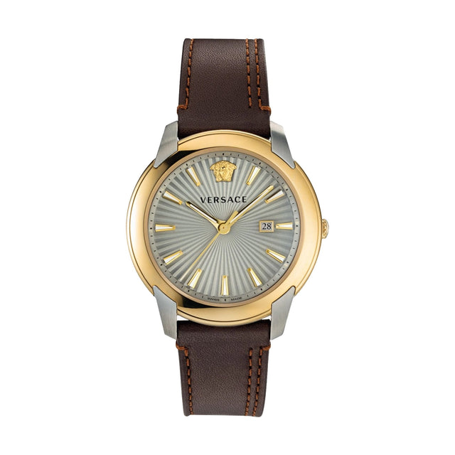 Versace V-Urban Date Silver - Watches & Crystals