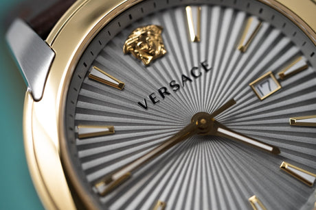Versace V-Urban Date Silver - Watches & Crystals
