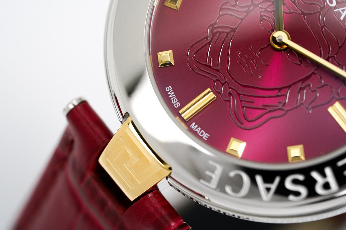 Versace Watch New Lady 38mm Red VE2J00321 - Watches & Crystals