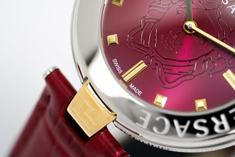 Versace Watch New Lady 38mm Red VE2J00321 - Watches & Crystals