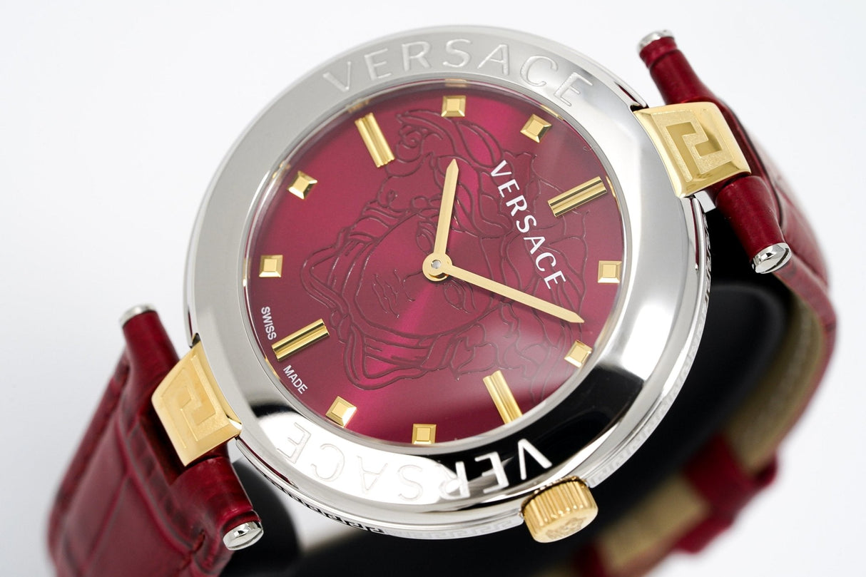 Versace Watch New Lady 38mm Red VE2J00321 - Watches & Crystals