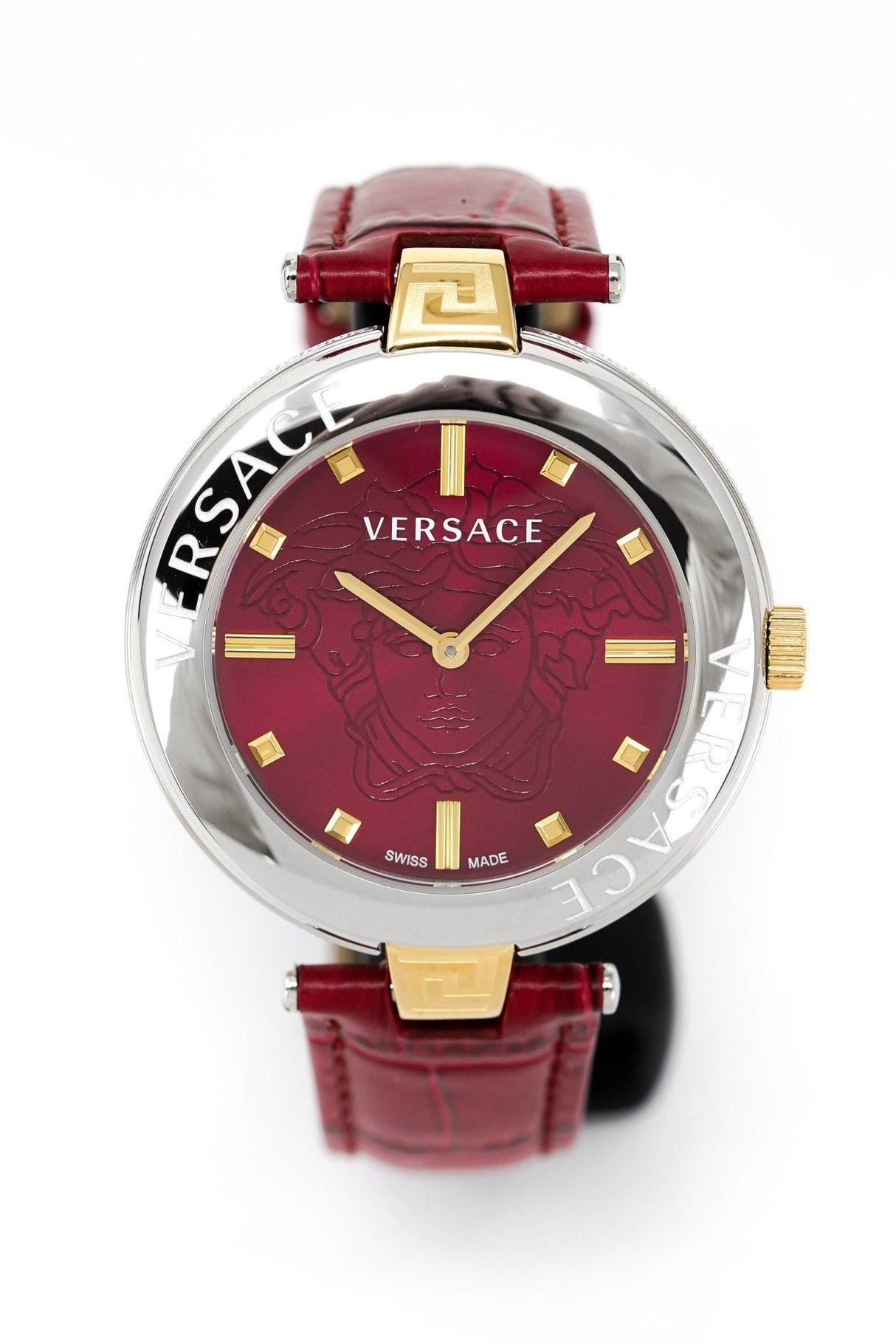 Versace Watch New Lady 38mm Red VE2J00321 - Watches & Crystals