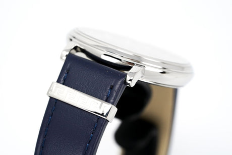 Versace Watch V-Circle 38mm Blue VE8101619 - Watches & Crystals