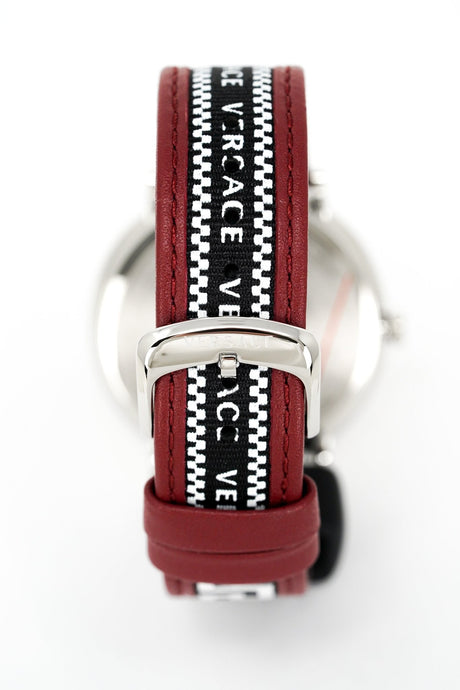 Versace Watch V-Circle 42mm Red VE5A01421 - Watches & Crystals