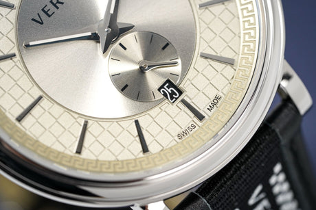 Versace Watch V-Circle Black VEBQ01219 - Watches & Crystals