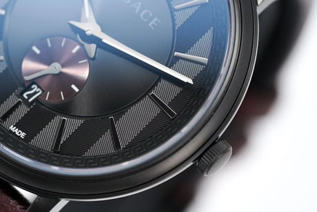 Versace Watch V-Circle Manifesto 38mm Brown VEBQ00419 - Watches & Crystals